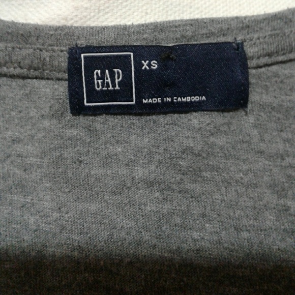 🌺 GAP Heather Gray Dress/Cover-up EUC - Picture 5 of 6